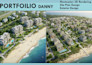 do masterplan 3d rendering landscape design aerial view for residential projects